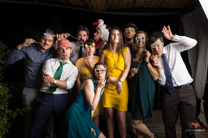 Photo Booth Mariage Clos des Oliviers Saint Gély