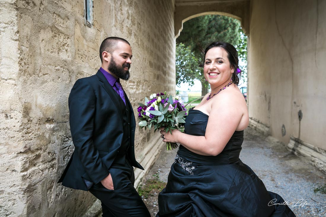 photographe-mariage-montpellier-black-dress-metal