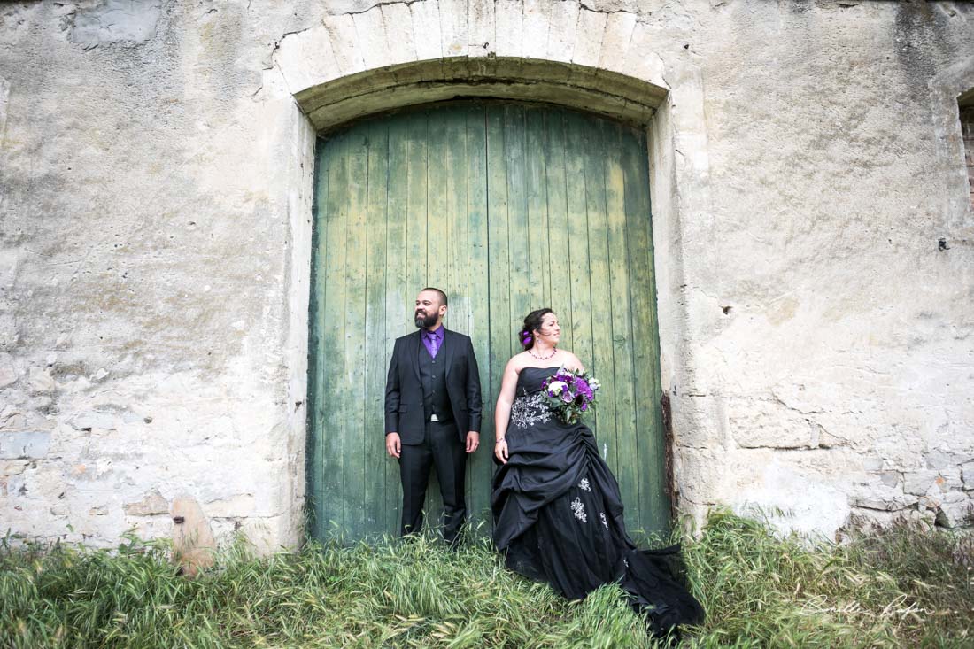 photographe-mariage-montpellier-black-dress-metal