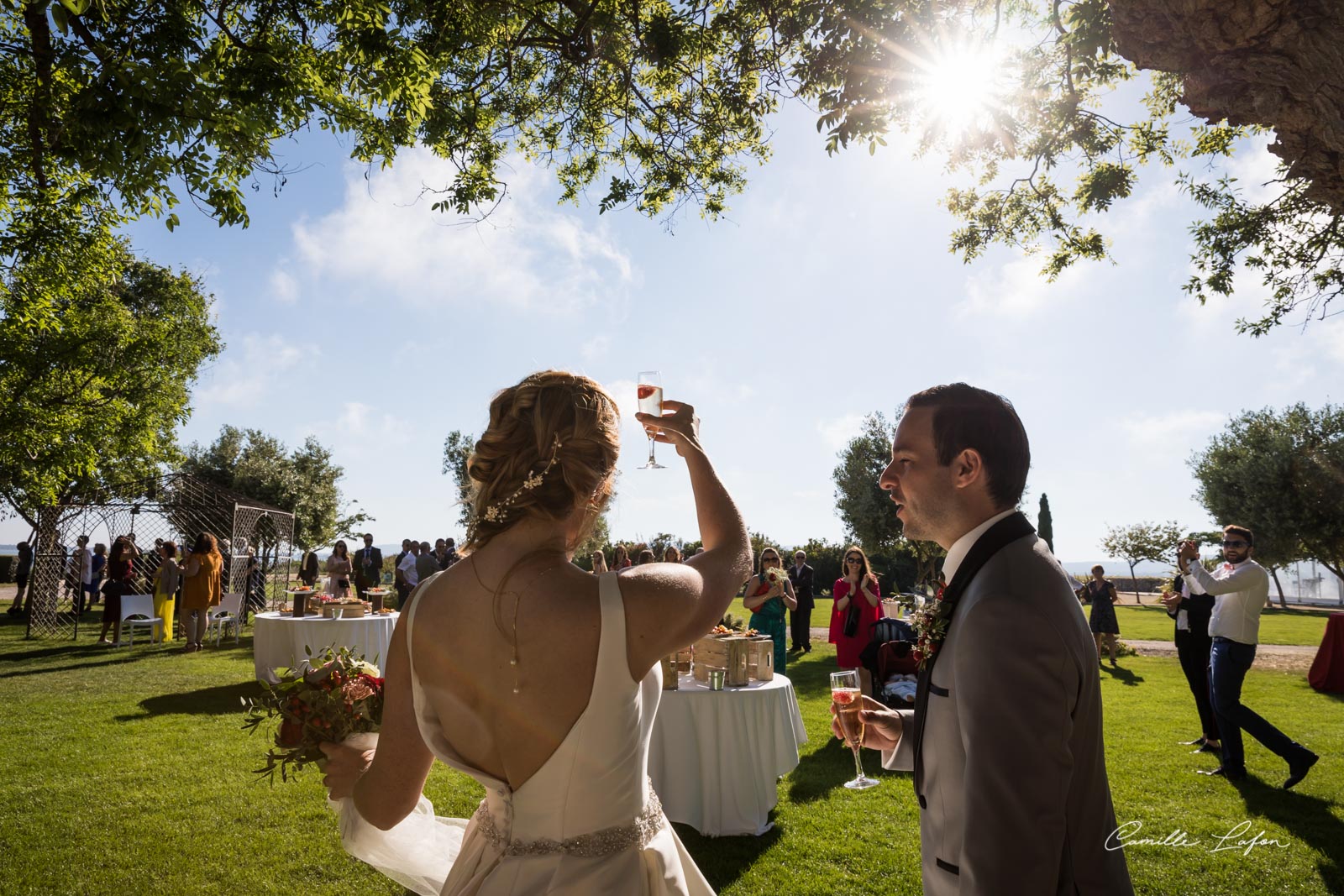 domaine moures montpellier photographe mariage