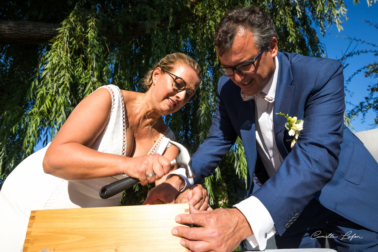 photographe mariage béziers clos maussanne