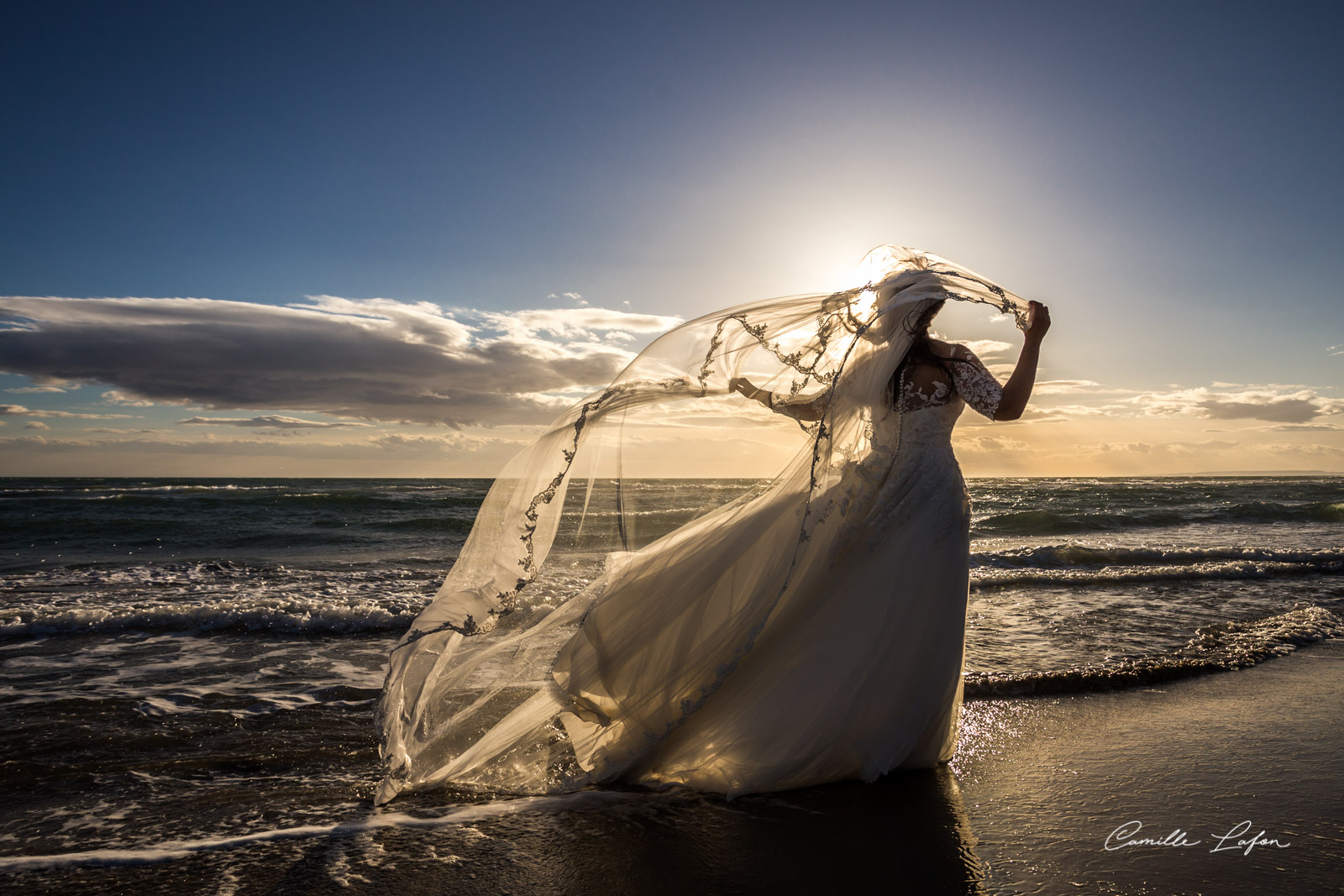 photographe-mariage montpellier cheval domaine biar