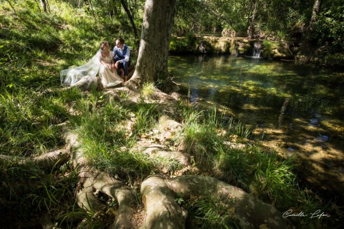 photographe mariage montpellier château aumelas