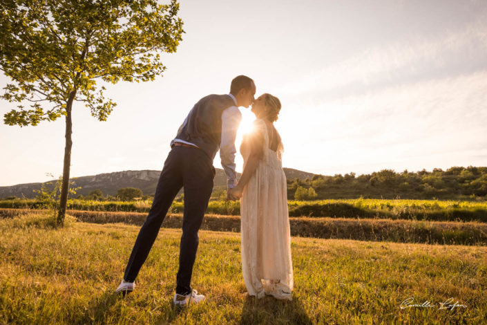 photographe mariage montpellier château aumelas